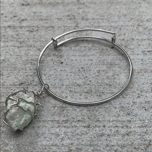 Handmade Wire Wrapped Gemstone Bracelet